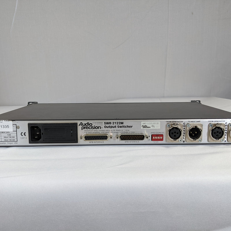 Audio Precision SWR 2122 M Series Switch