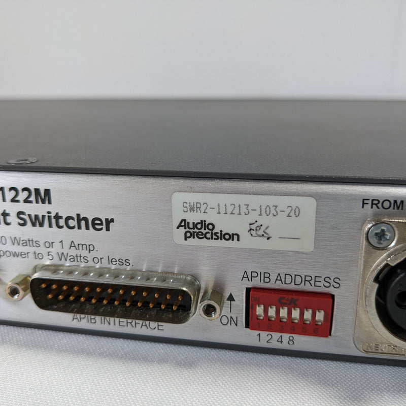 Audio Precision SWR 2122 M Series Switch