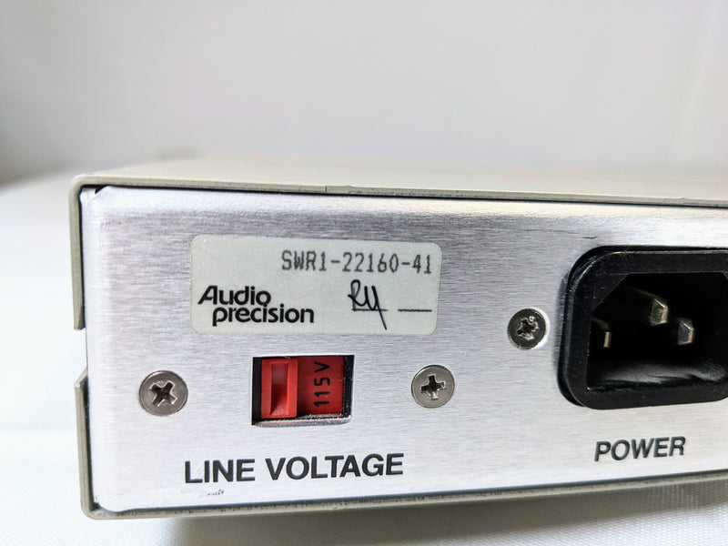 Audio Precision SWR 122 M Analog Signal Generator