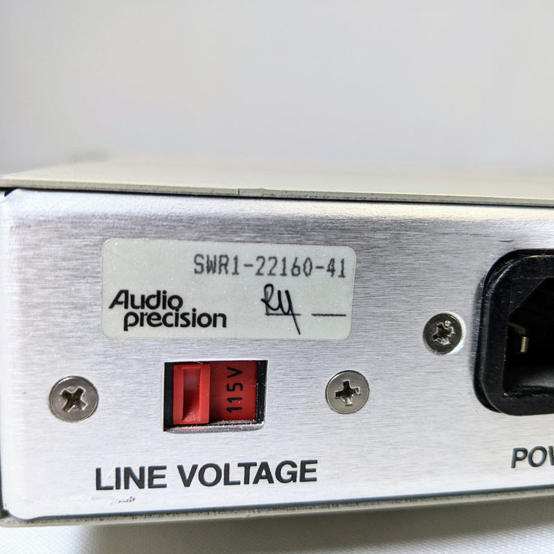 Audio Precision SWR 122 M Analog Signal Generator