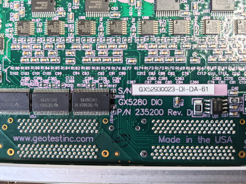 Geotest GX 5293 I/O PXI Card