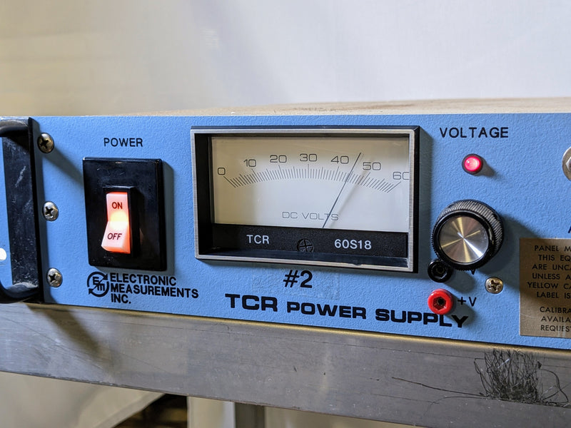 Electronic Measurements TCR 60 S 18-1-0 V-TP Power Supply