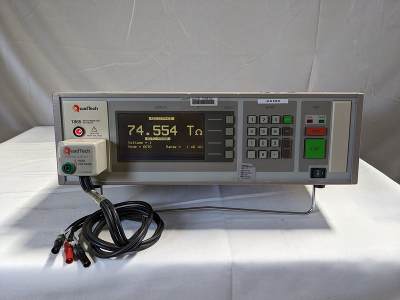 Quadtech 1865 Megaohm Meter / IR Tester