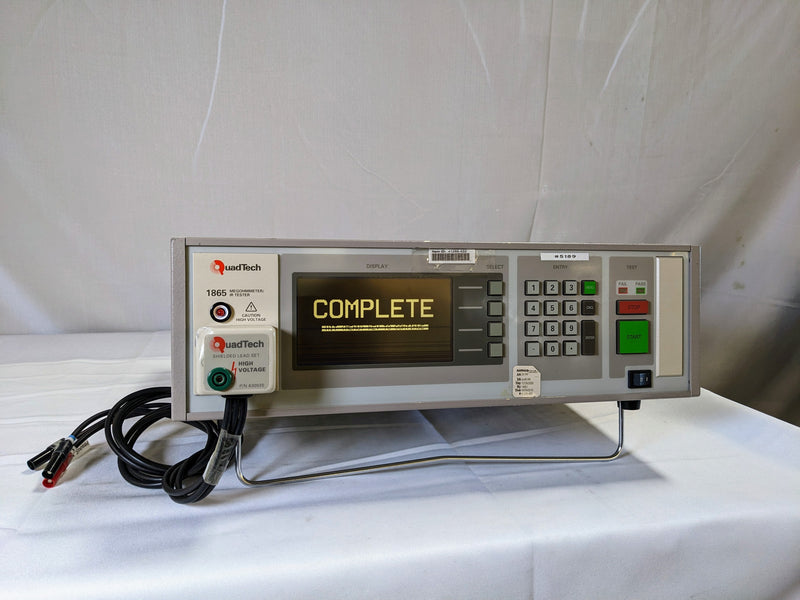 Quadtech 1865 Megaohm Meter / IR Tester