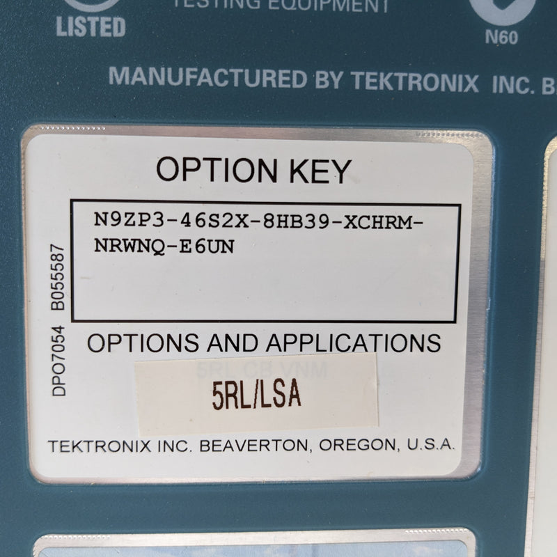 Tektronix DPO 7054 Digital Phosphor Oscilloscope