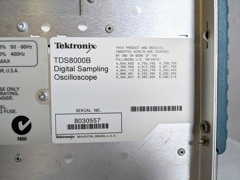 Tektronix TDS 8000 B Digital Sampling Oscilloscope