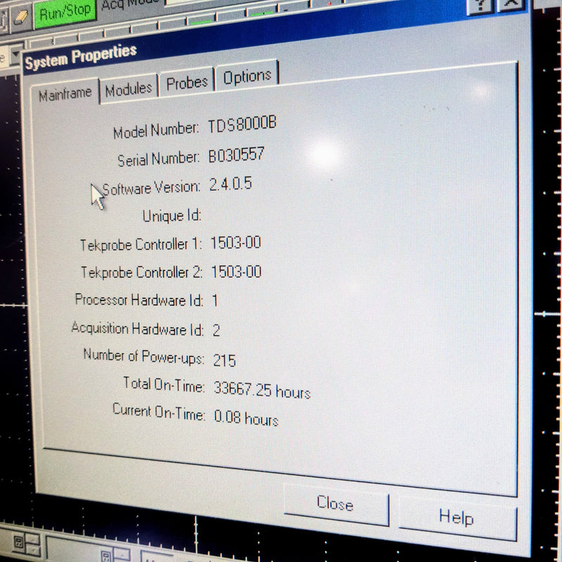 Tektronix TDS 8000 B Digital Sampling Oscilloscope