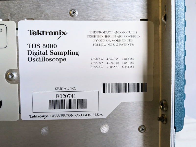 Tektronix TDS 8000 Digital Sampling Oscilloscope