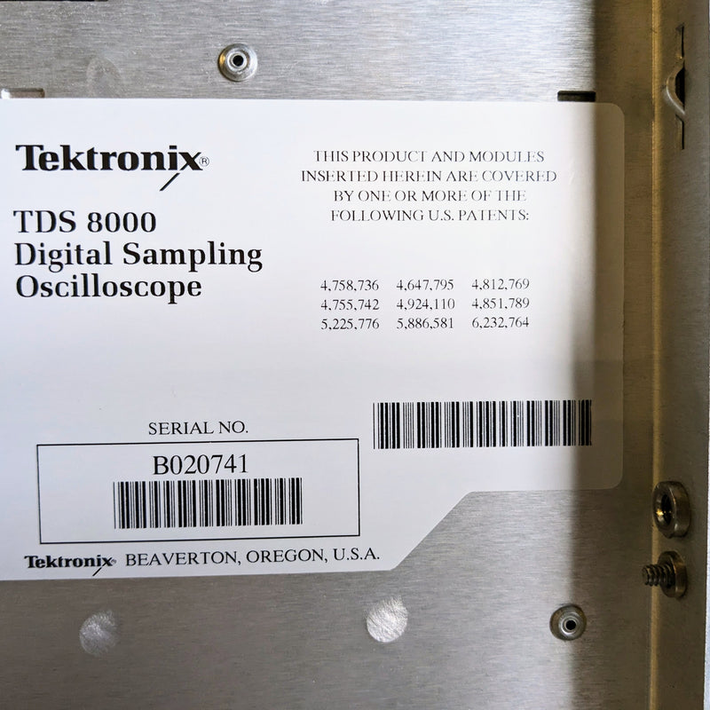 Tektronix TDS 8000 Digital Sampling Oscilloscope