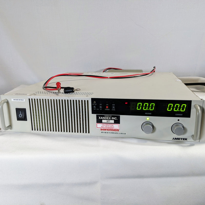 Sorensen XFR 100-28 DC Power Supply