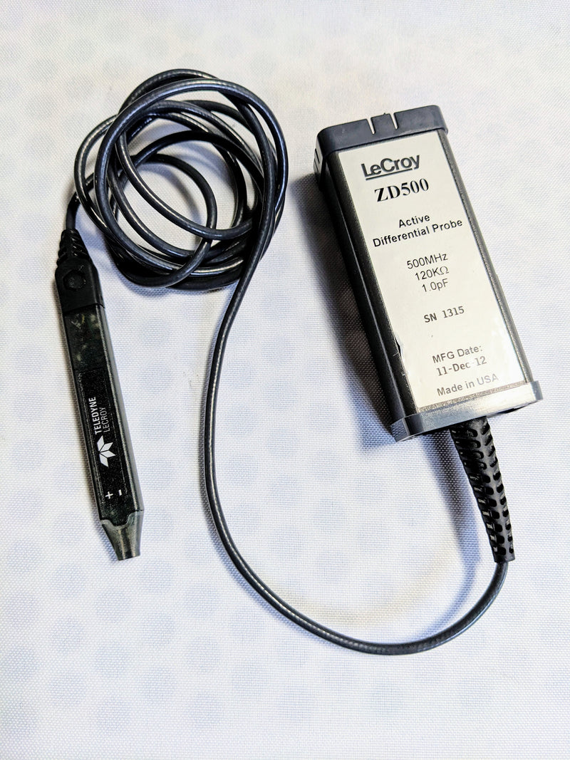 Teledyne LeCroy ZD 500 Active Differential Probe