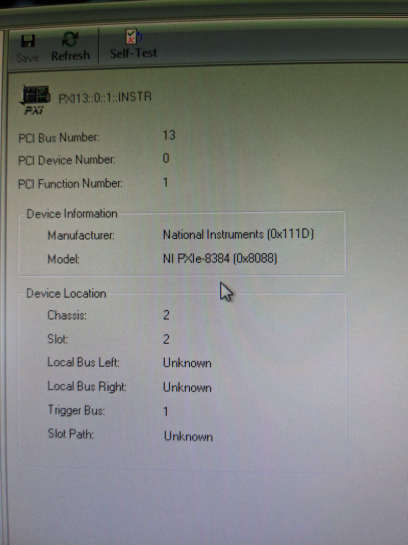 National Instruments NI PXIe-8384 / MXI Express X 8 Module