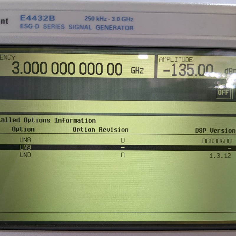 Agilent E 4432 B Signal Generator