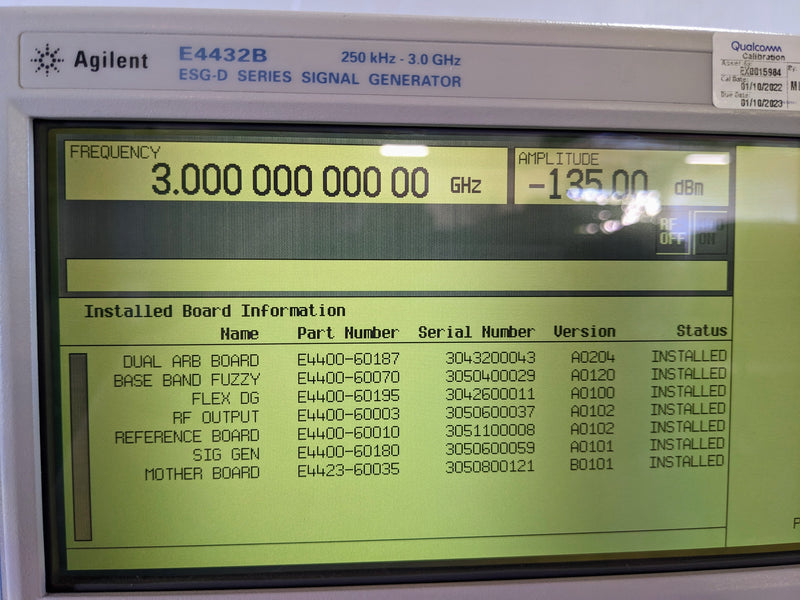 Agilent E 4432 B Signal Generator