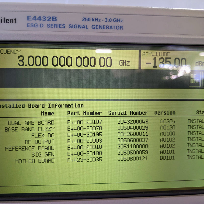 Agilent E 4432 B Signal Generator