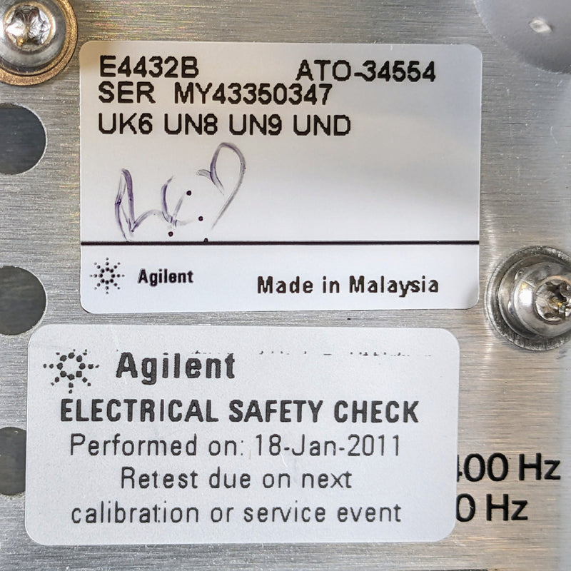 Agilent E 4432 B Signal Generator