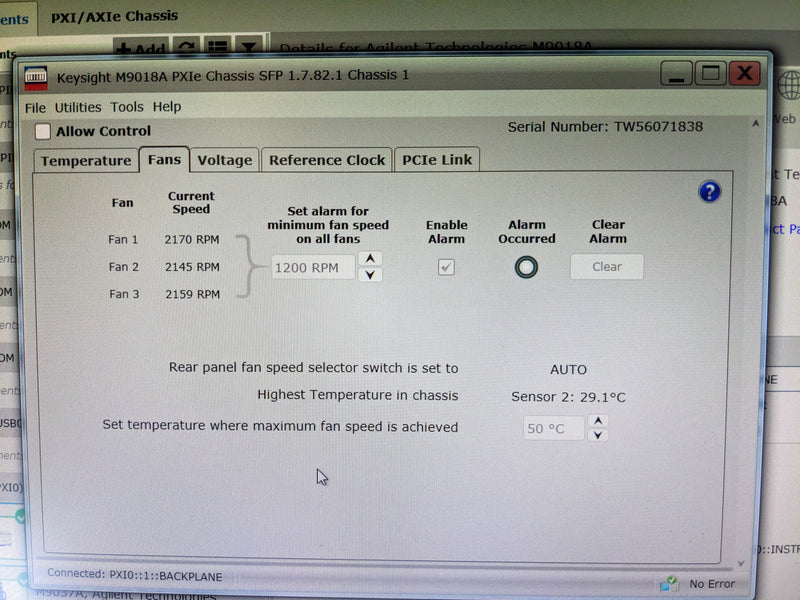 Agilent / Keysight M 9018 A Chassis