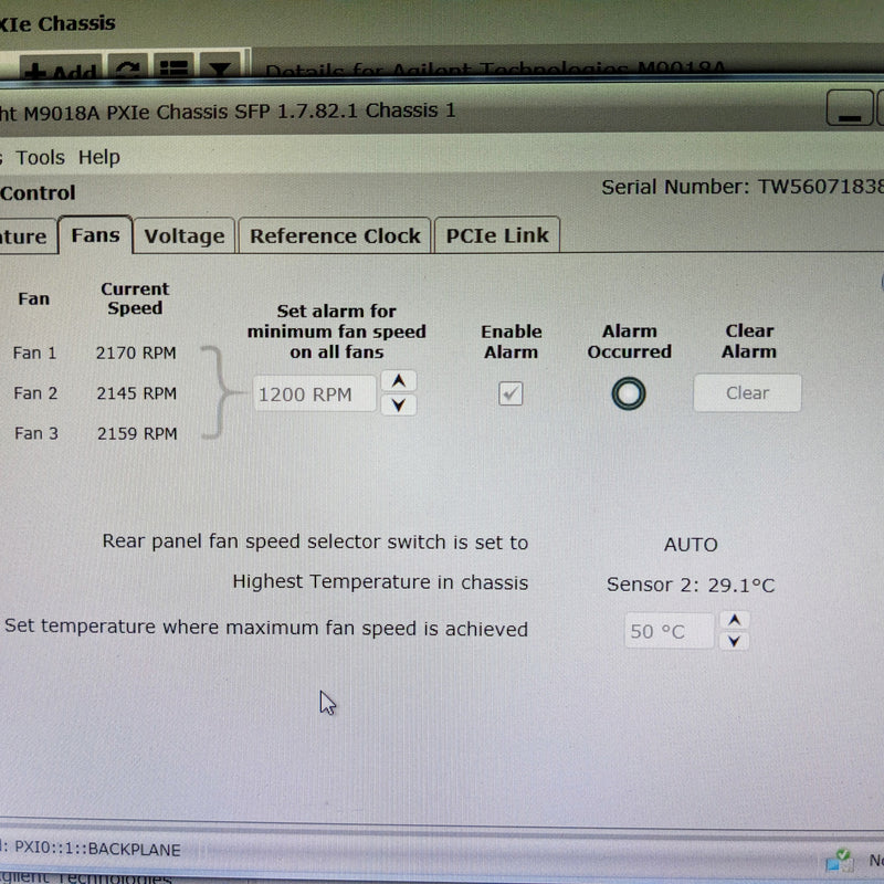 Agilent / Keysight M 9018 A Chassis