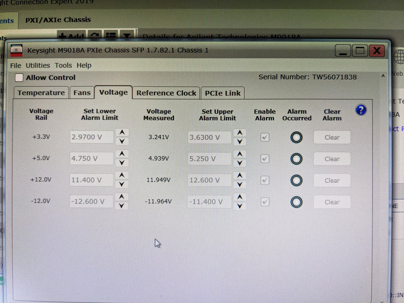 Agilent / Keysight M 9018 A Chassis