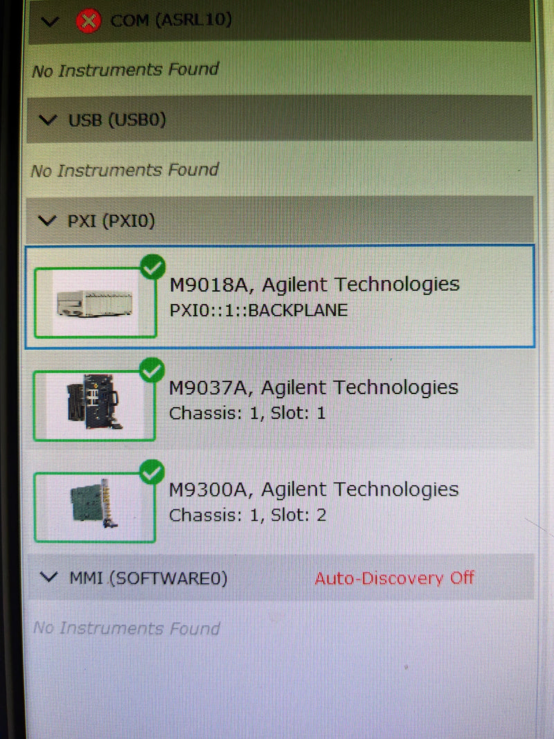 Agilent / Keysight M 9018 A Chassis