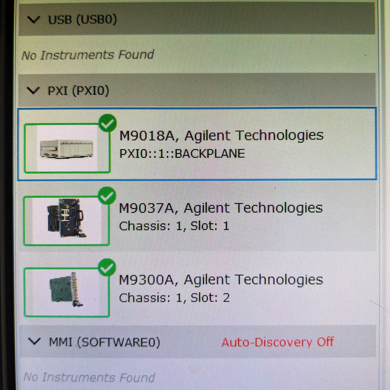 Agilent / Keysight M 9018 A Chassis