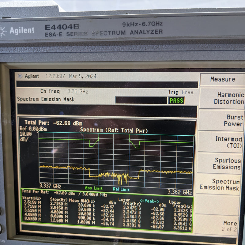 Agilent E 4404 B Spectrum Analyzer