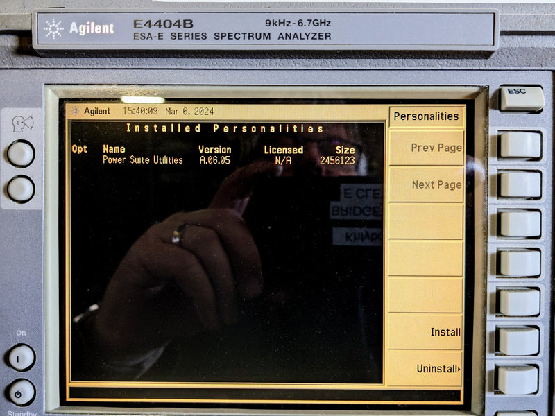 Agilent E 4404 B Spectrum Analyzer