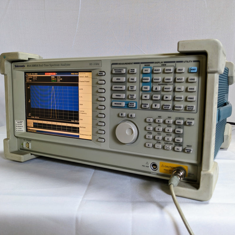 Tektronix RSA 3303 A Real Time Spectrum Analyzer