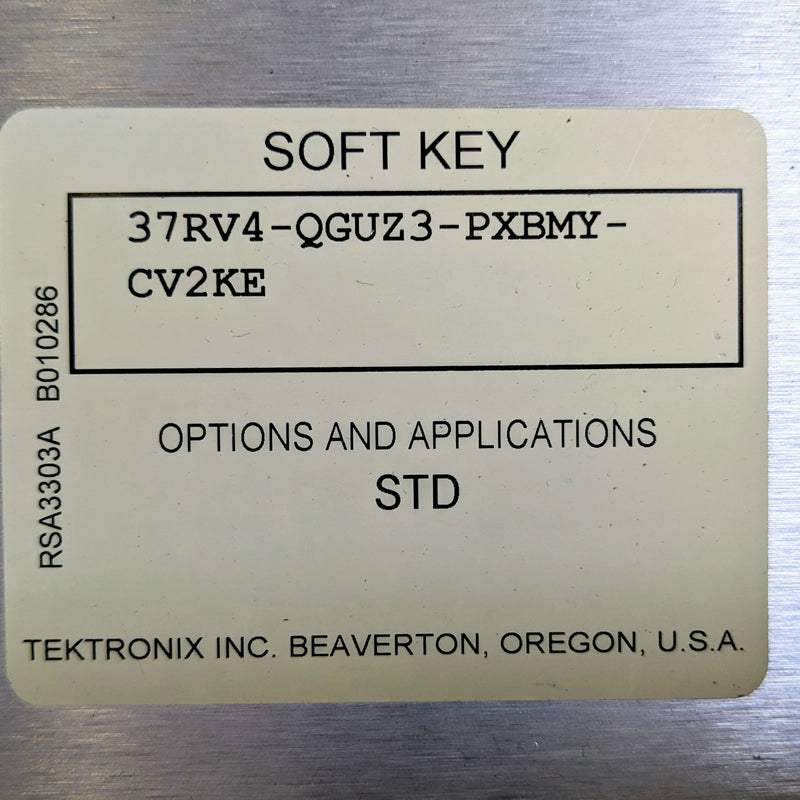 Tektronix RSA 3303 A Real Time Spectrum Analyzer