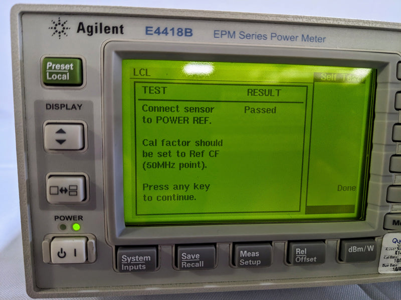 Agilent E 4418 B EMP Series Power Meter