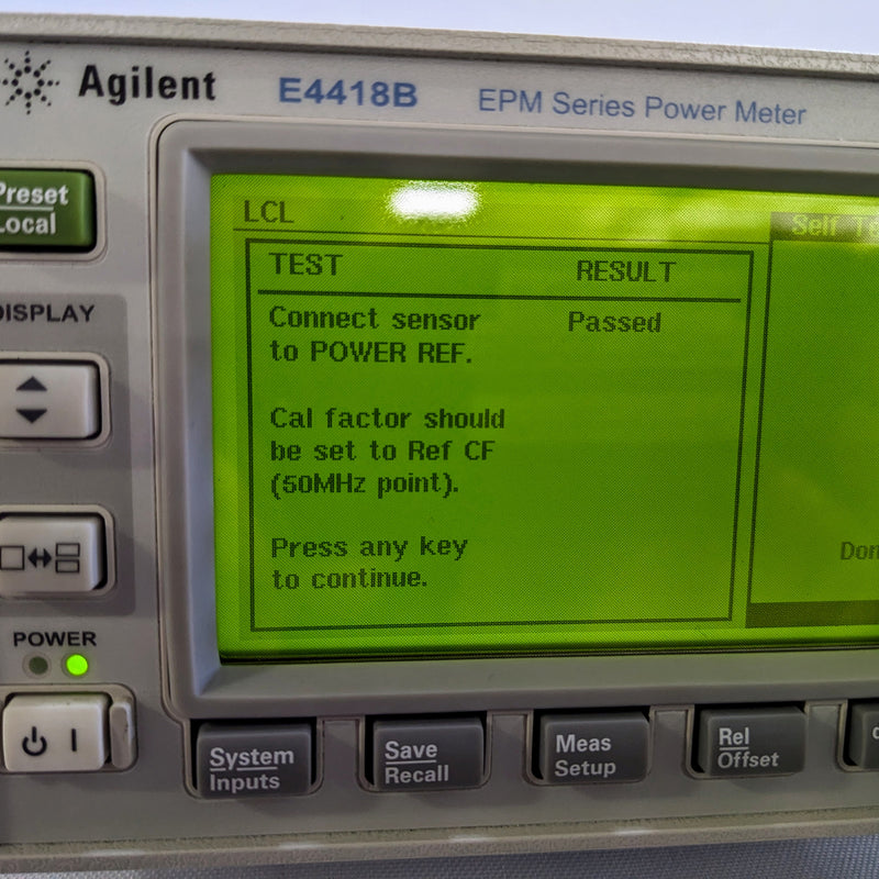 Agilent E 4418 B EMP Series Power Meter