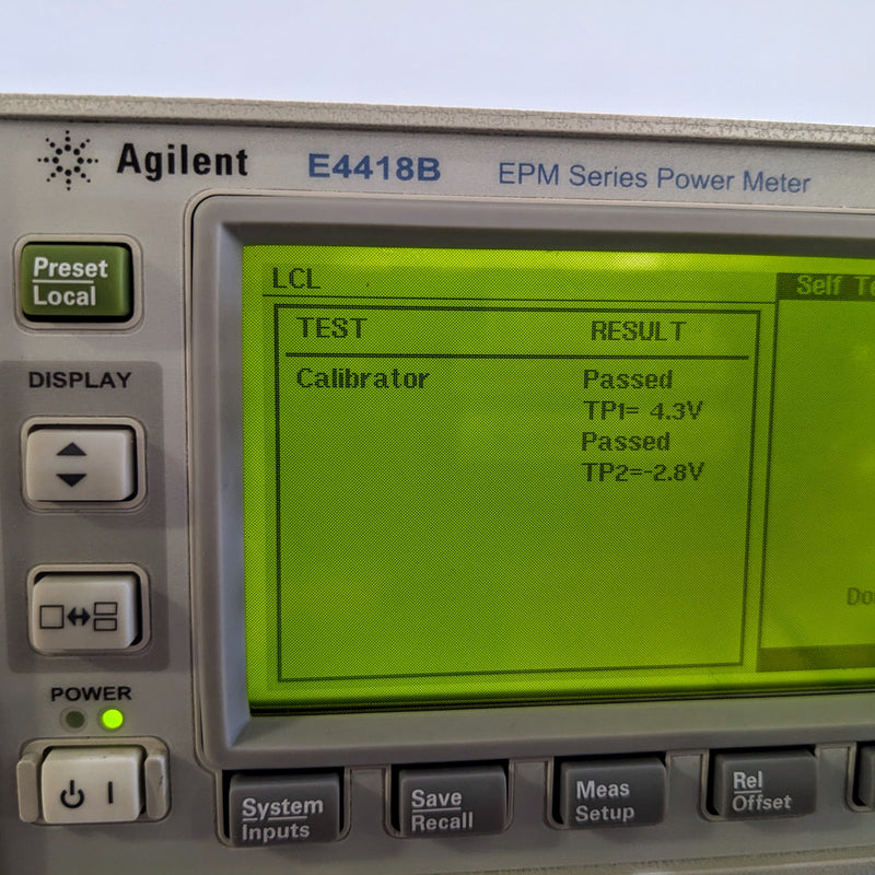 Agilent E 4418 B EMP Series Power Meter