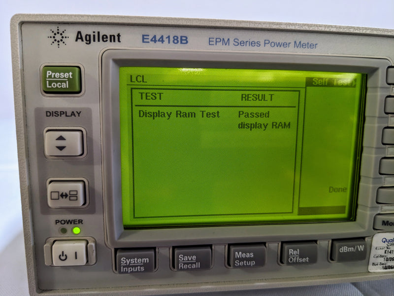 Agilent E 4418 B EMP Series Power Meter