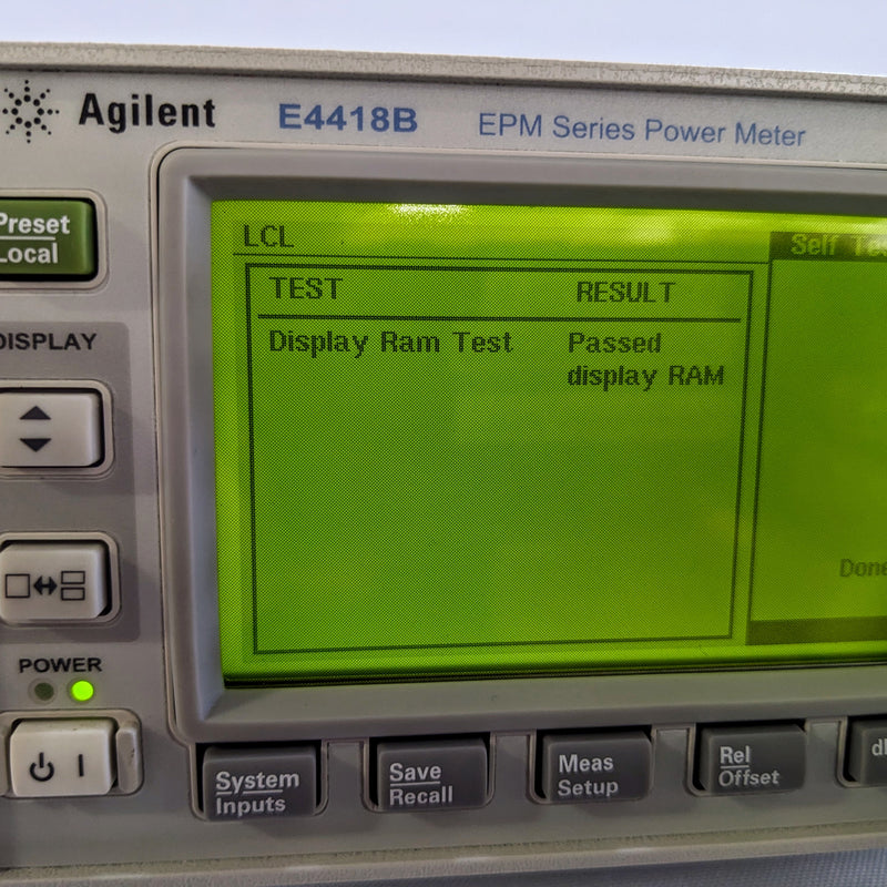 Agilent E 4418 B EMP Series Power Meter