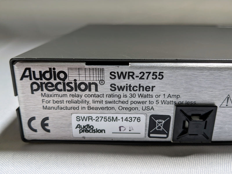 Audio Precision SWR 2755 M Audio Switch