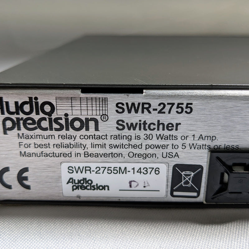 Audio Precision SWR 2755 M Audio Switch