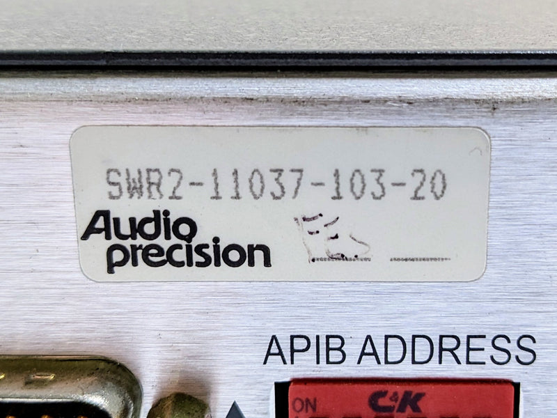 Audio Precision SWR 2122 F Series Switch