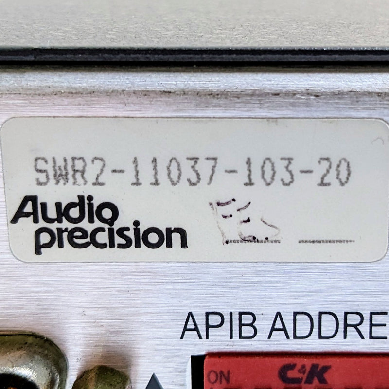 Audio Precision SWR 2122 F Series Switch