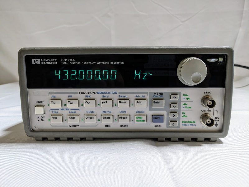 Agilent 33120 A Function / Arbitrary Waveform Generator