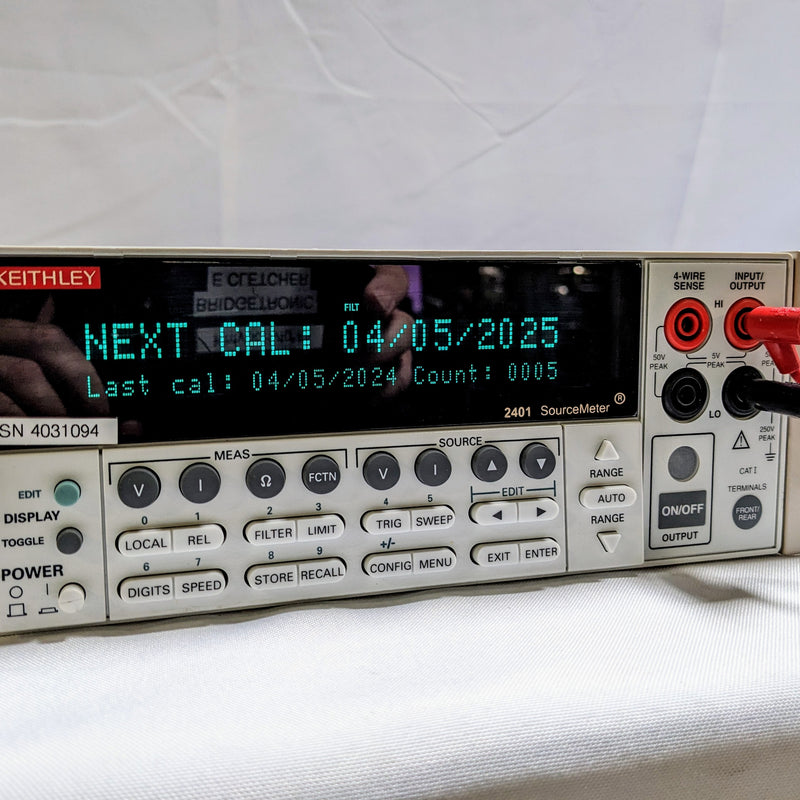 Keithley 2401 Source Meter