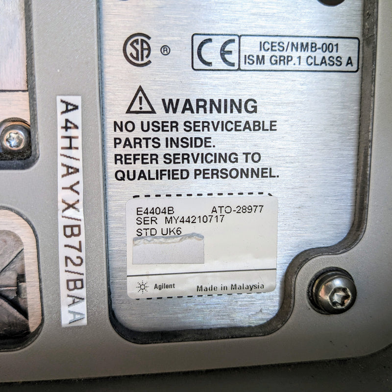 Agilent E 4404 B Spectrum Analyzer