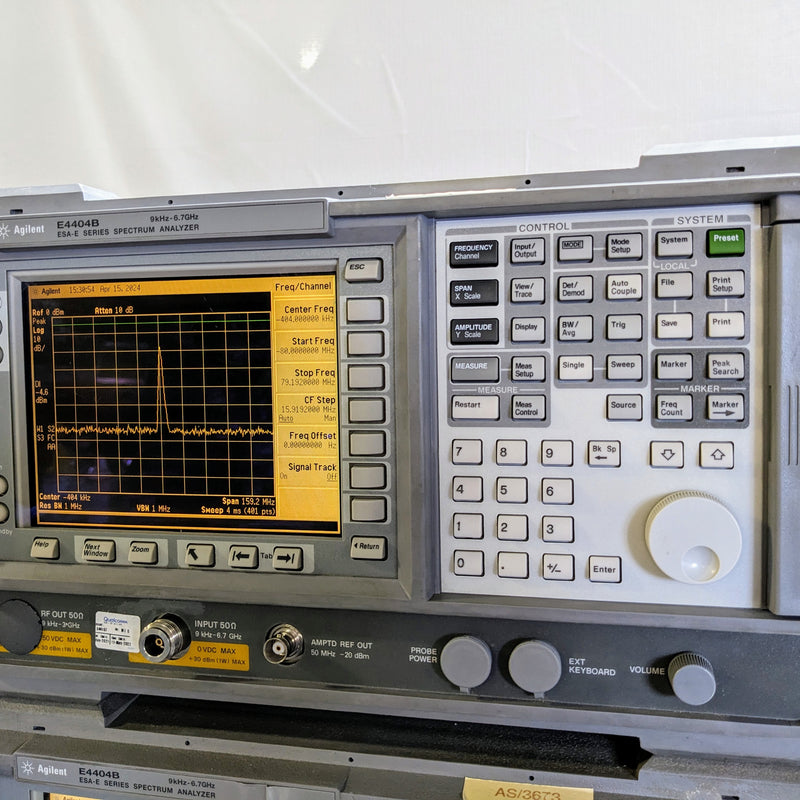 Agilent E 4404 B Spectrum Analyzer