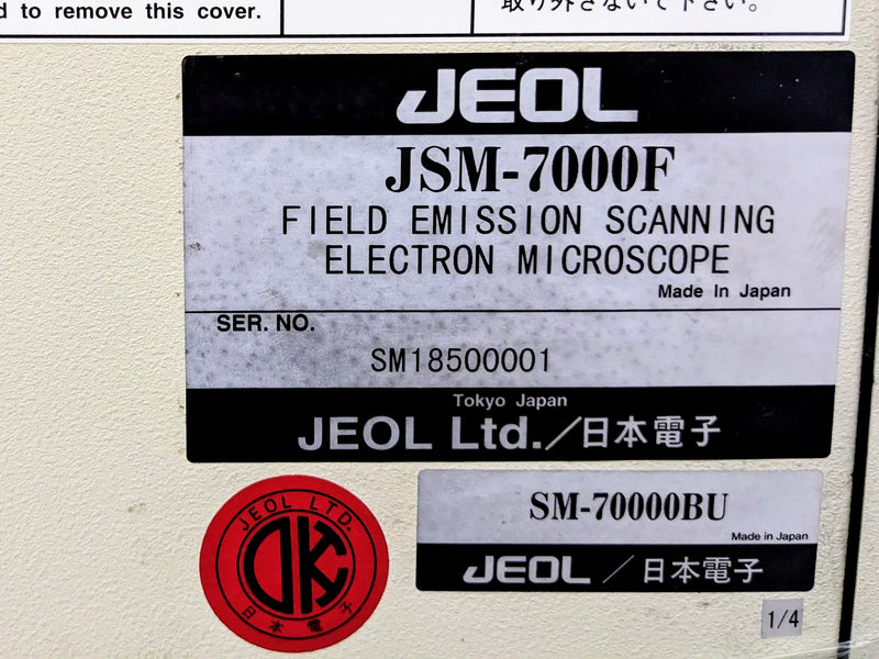 Jeol JSM 7000 F SEM-TEM