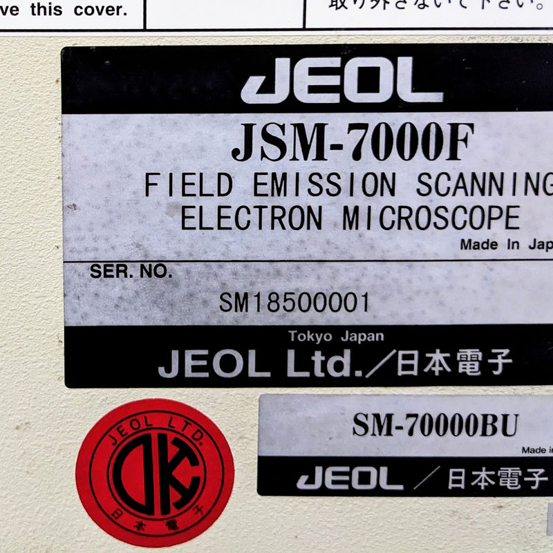 Jeol JSM 7000 F SEM-TEM