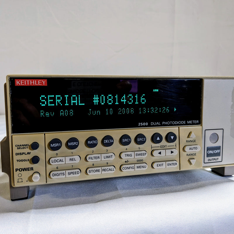 Keithley 2500 Dual Photodiode Meter