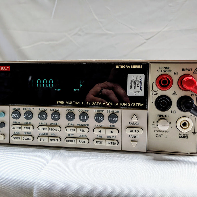 Keithley 2700 Integra Series Multimeter / Data Acquisition System