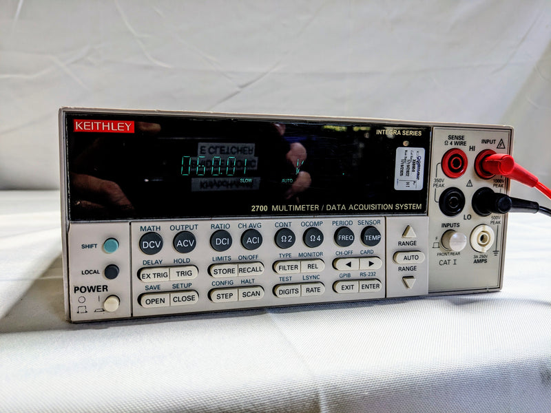 Keithley 2700 Integra Series Multimeter / Data Acquisition System