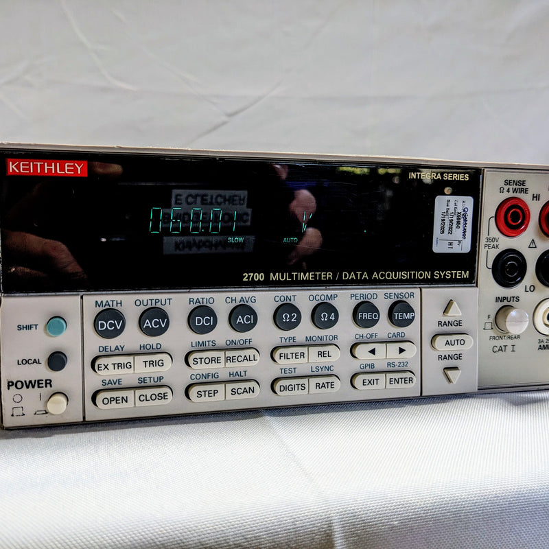 Keithley 2700 Integra Series Multimeter / Data Acquisition System