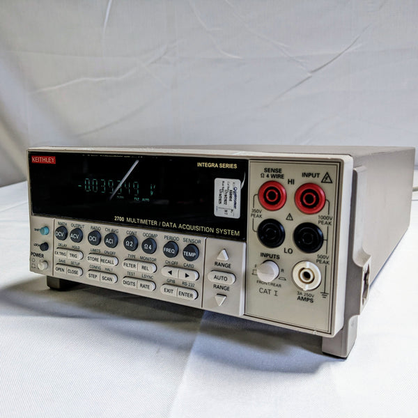 Keithley 2700 Integra Series Multimeter / Data Acquisition System