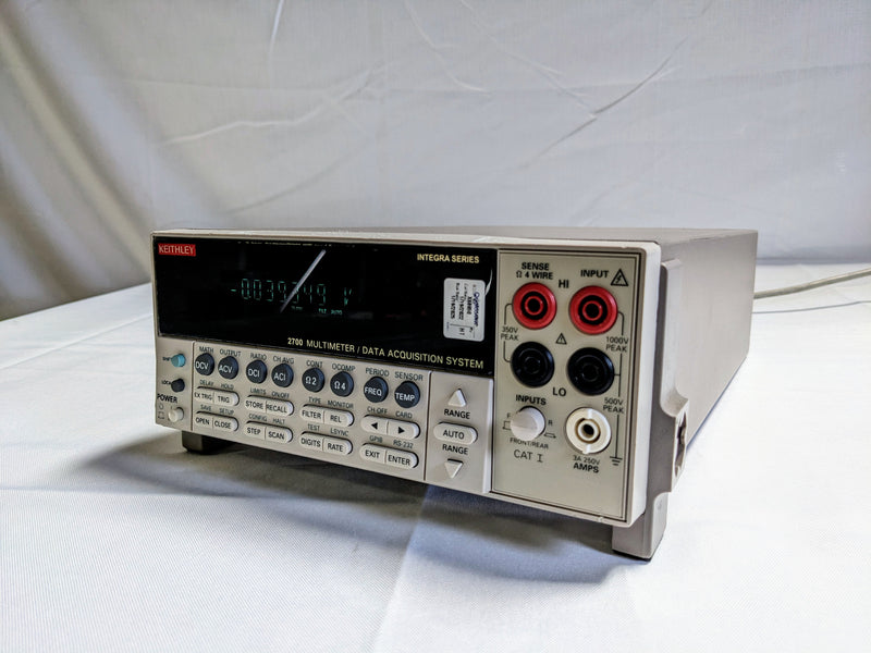 Keithley 2700 Integra Series Multimeter / Data Acquisition System